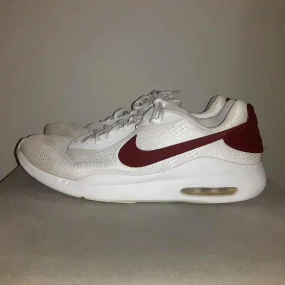 Nike Air Max Oketo Burgundy Swoosh Men's Size 10.5 - Picture 3 of 9